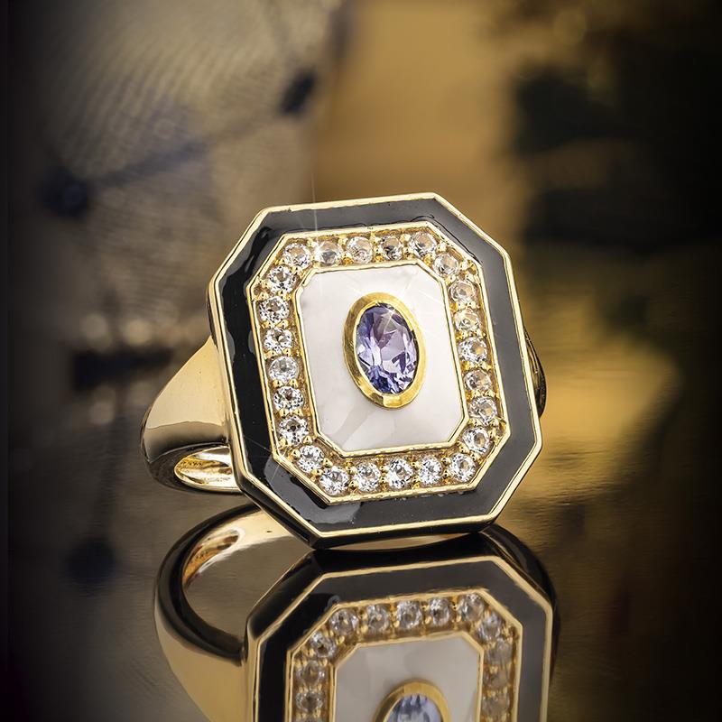 Deco Continental Ring